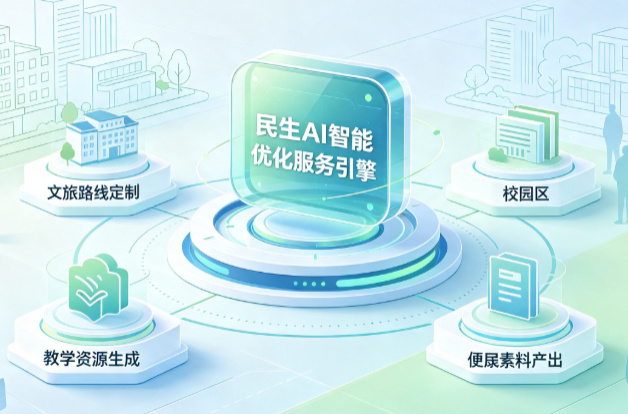 龙游县AI普惠赋能民生服务 智能优化技术升级大众生活服务体验
