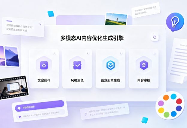 龙游县AI智能内容优化创新 多模态生成技术丰富数字内容创作生态