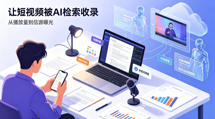 龙游县短视频创作者新必修课：吃透 GEO 优化，让抖音内容被豆包、DeepSeek、元宝智能体收录